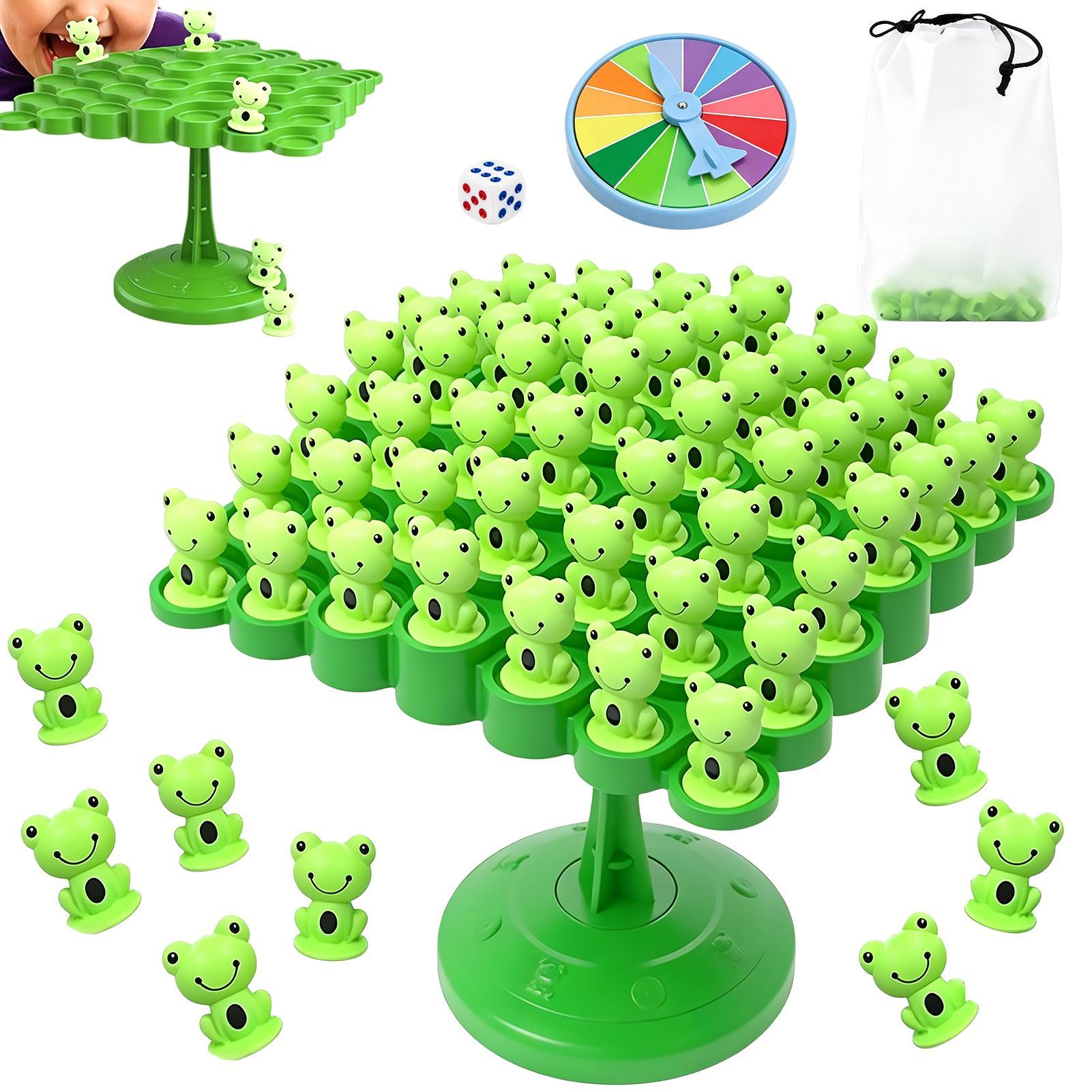 Board Game For Kids - Kids Frog Balance Tree Board Game,