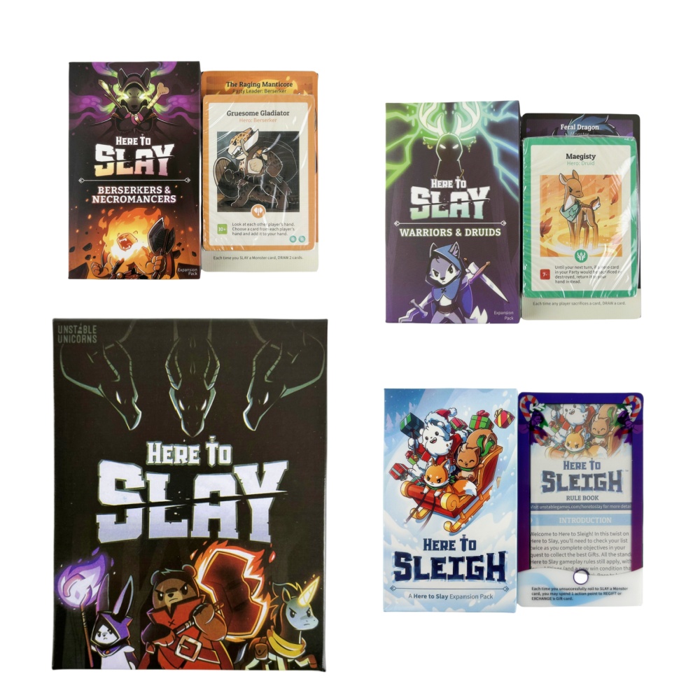 Here to Slay English Version O - Board Game Pirates recension och pris