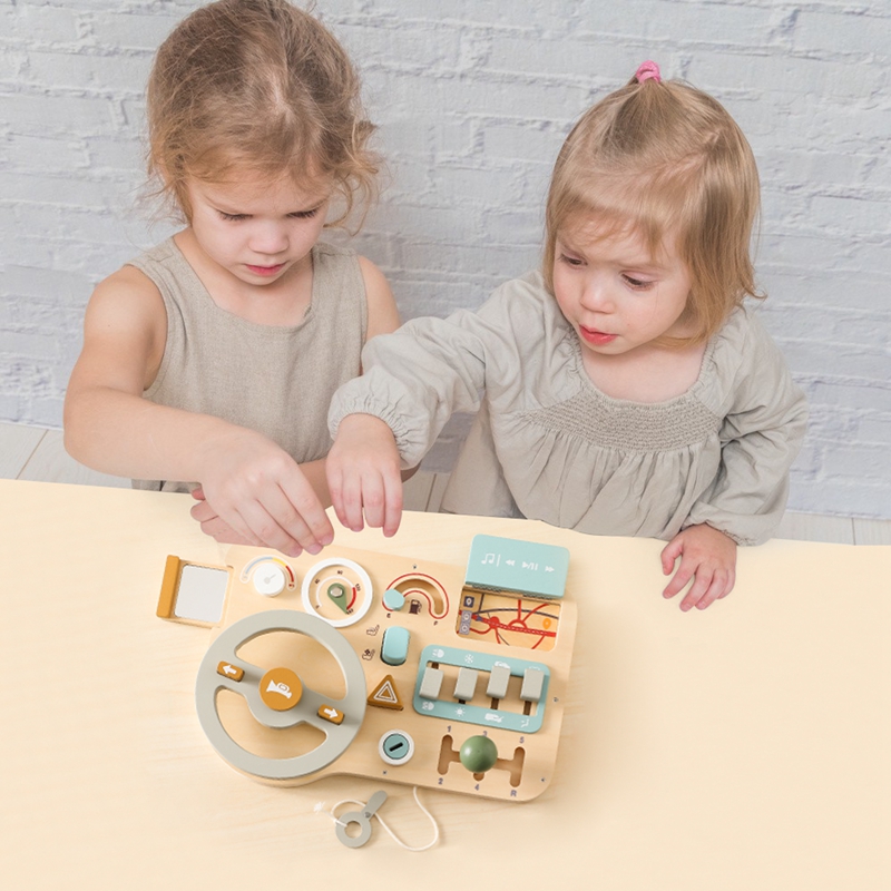Kids Montessori Toys Car Busy  - Board Game For Kids recension och pris