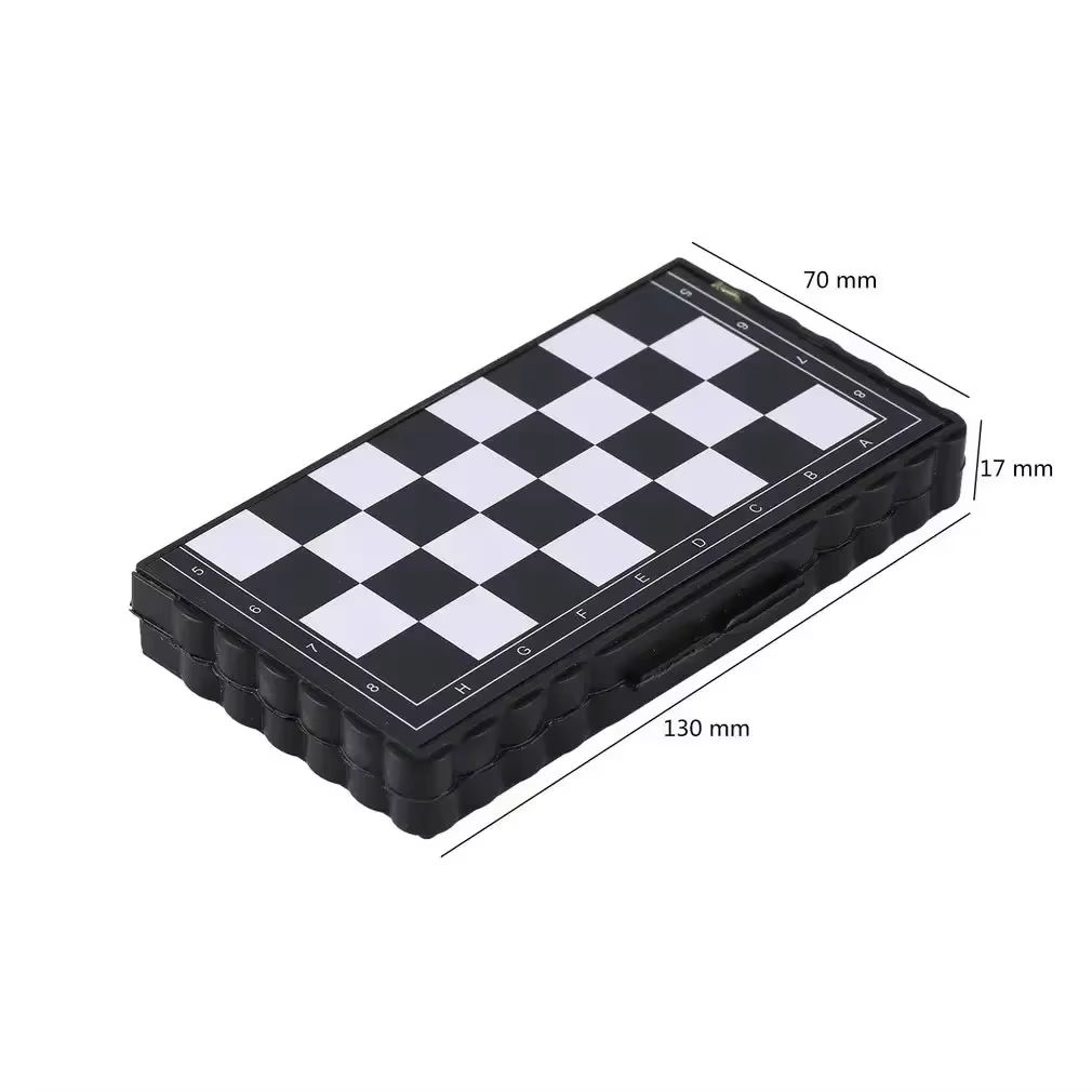 1Pc Mini Magnetic  Chess Set   - Board Game For Kids recension och pris