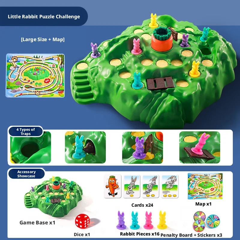 Hot Sale Fun Toy Rabbit Trap U - Board Game Land recension och pris