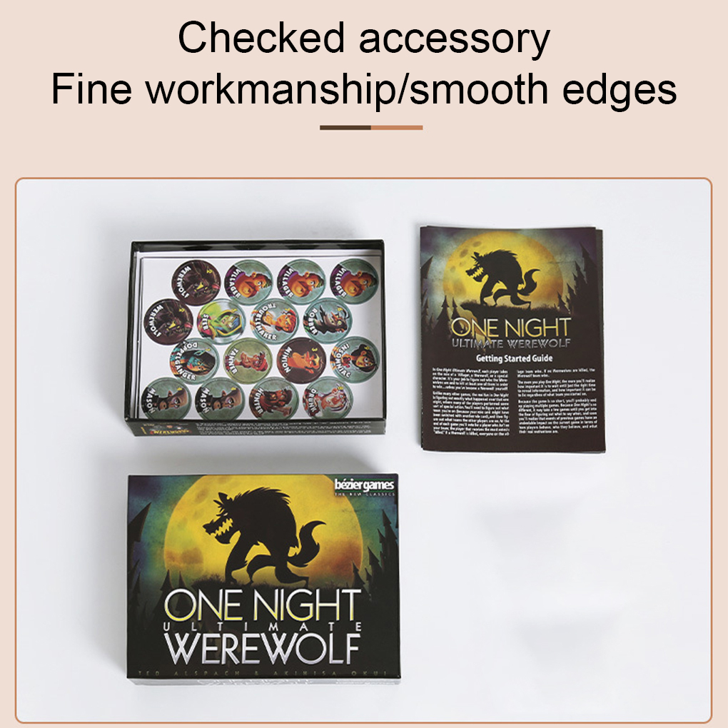 One Night Ultimate Werewolf Ca - Board Game Werewolf recension och pris