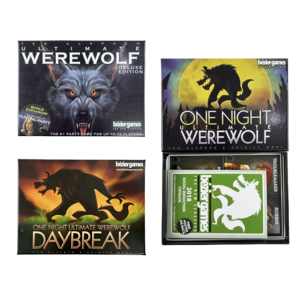 One Night Ultimate Werewolf Ca - Board Game Werewolf recension och pris