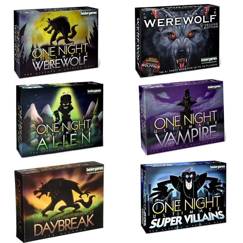 Party Game One Night Ultimate  - Board Game Werewolf recension och pris
