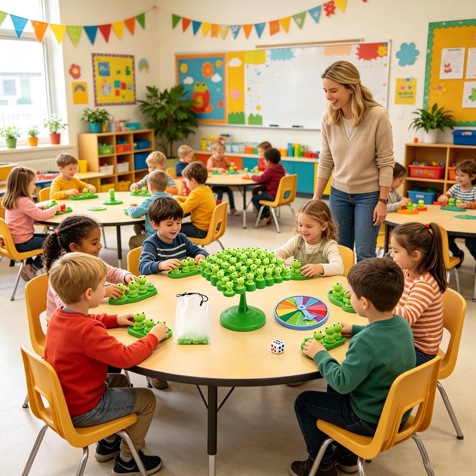 Kids Frog Balance Tree Board G - Board Game For Kids recension och pris