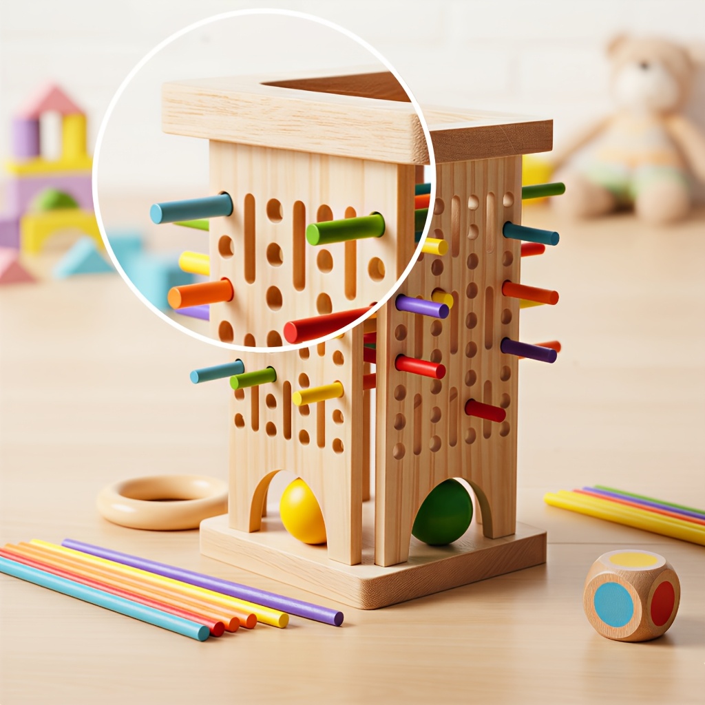 Montessori Wooden Board Game C - Board Game For Kids recension och pris