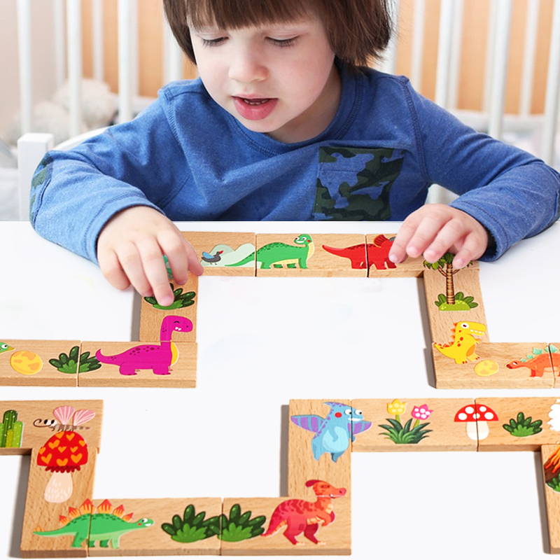 Kids Wooden Jigsaw Puzzles Car - Board Game For Kids recension och pris