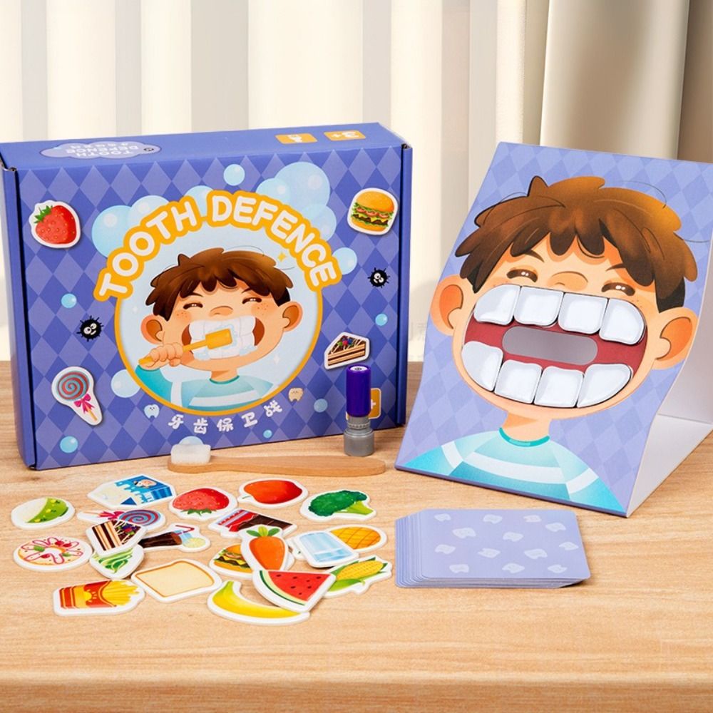 New Paper Tooth Defence Board  - Board Game For Kids recension och pris