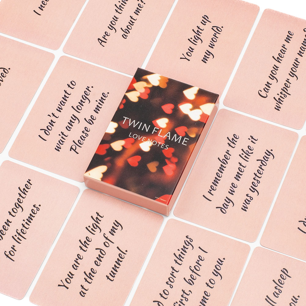 Twin Flame Love Notes Oracle C - Board Game Land recension och pris