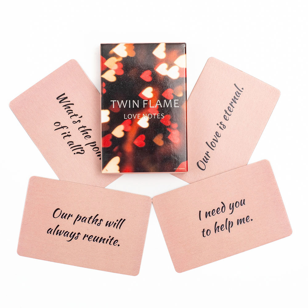 Twin Flame Love Notes Oracle C - Board Game Land recension och pris
