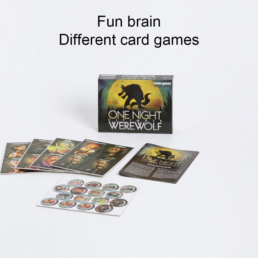 One Night Ultimate Werewolf Ca - Board Game Werewolf recension och pris