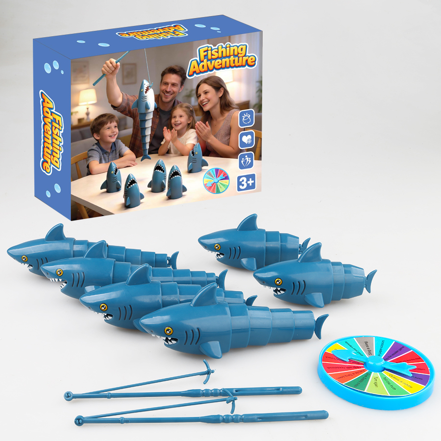 Popular Shark Style Fishing Bo - Board Game Land recension och pris