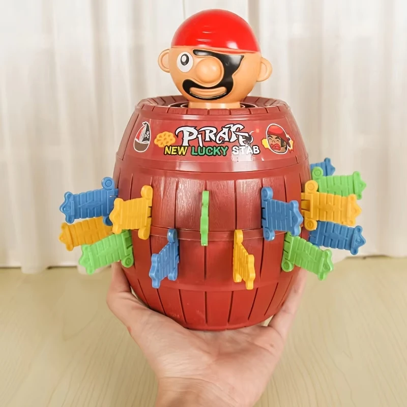 Funny Pirate Barrel Toy Sword  - Board Game Pirates recension och pris