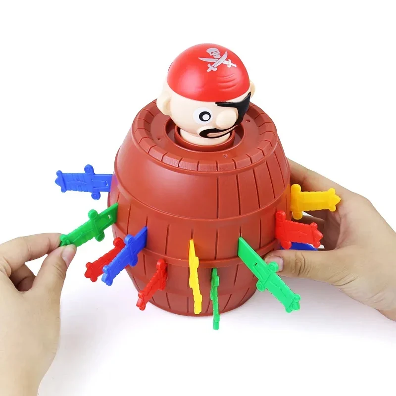 Funny Pirate Barrel Toy Sword  - Board Game Pirates recension och pris