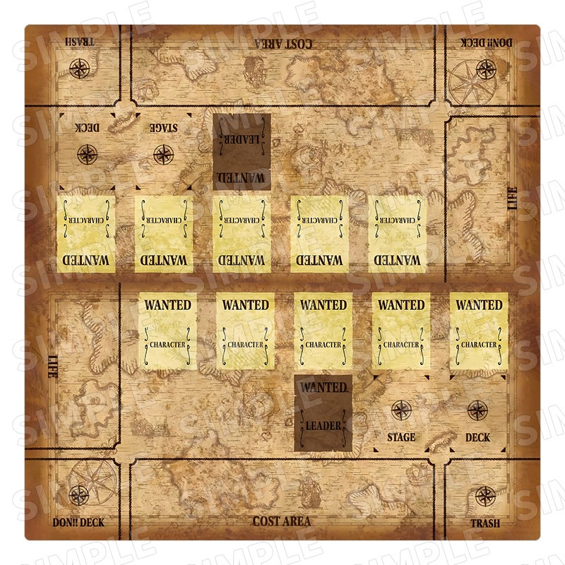 New 600X600mm Diy One Piece Pi - Board Game Pirates recension och pris