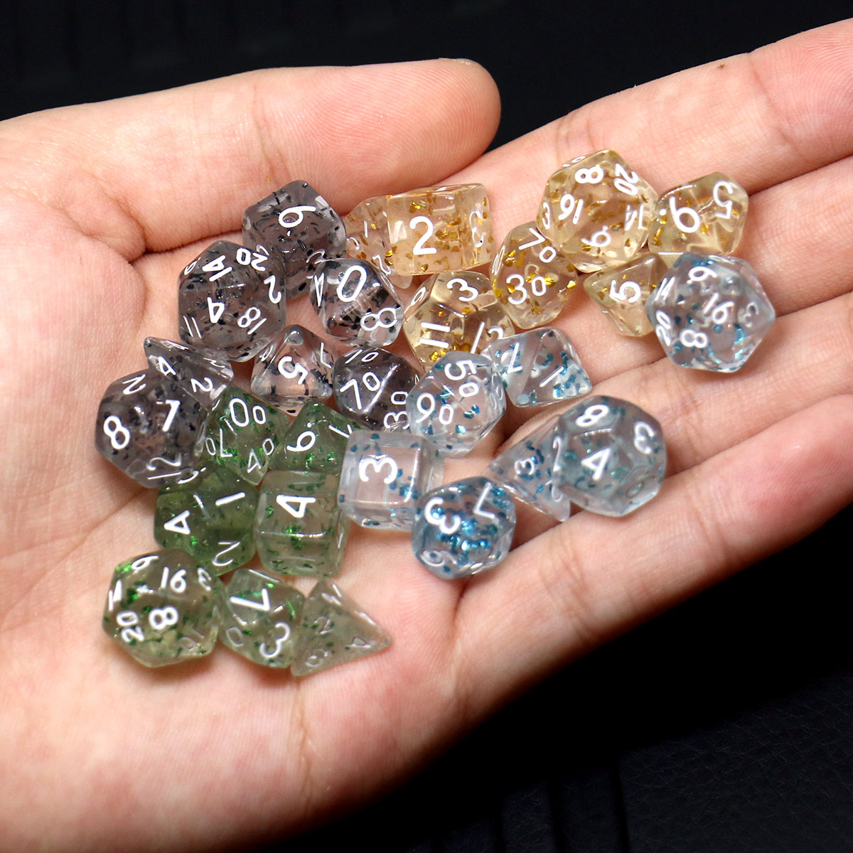 28pcs 4Set Mini Size Acrylic I - Board Game Land recension och pris