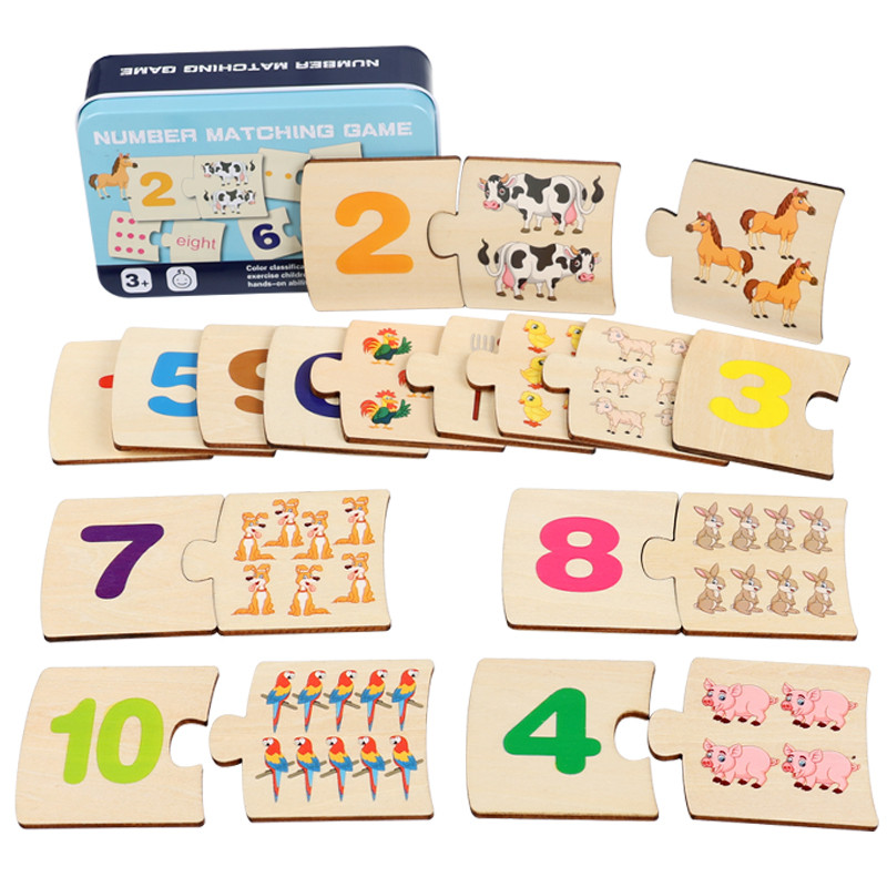 Children Iron Box Number Enlig - Board Game For Kids recension och pris