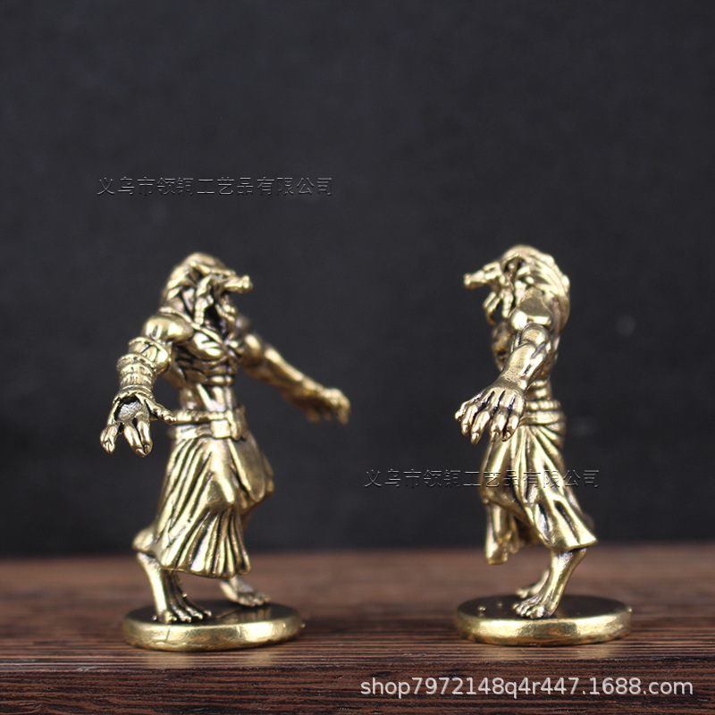 Brass Werewolf Miniature Ornam - Board Game Werewolf recension och pris