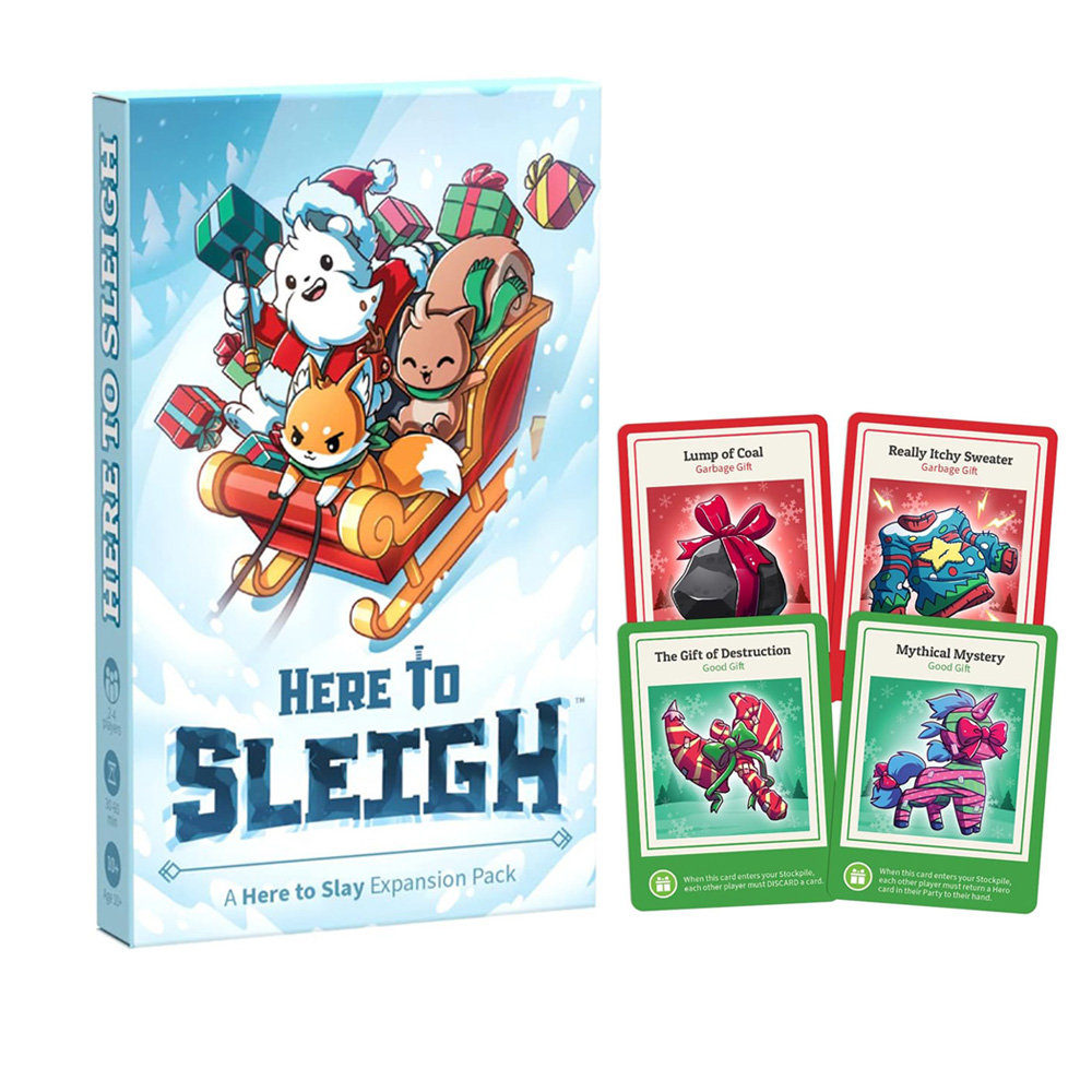 Unstable Games Here to Sleigh  - Board Game Pirates recension och pris