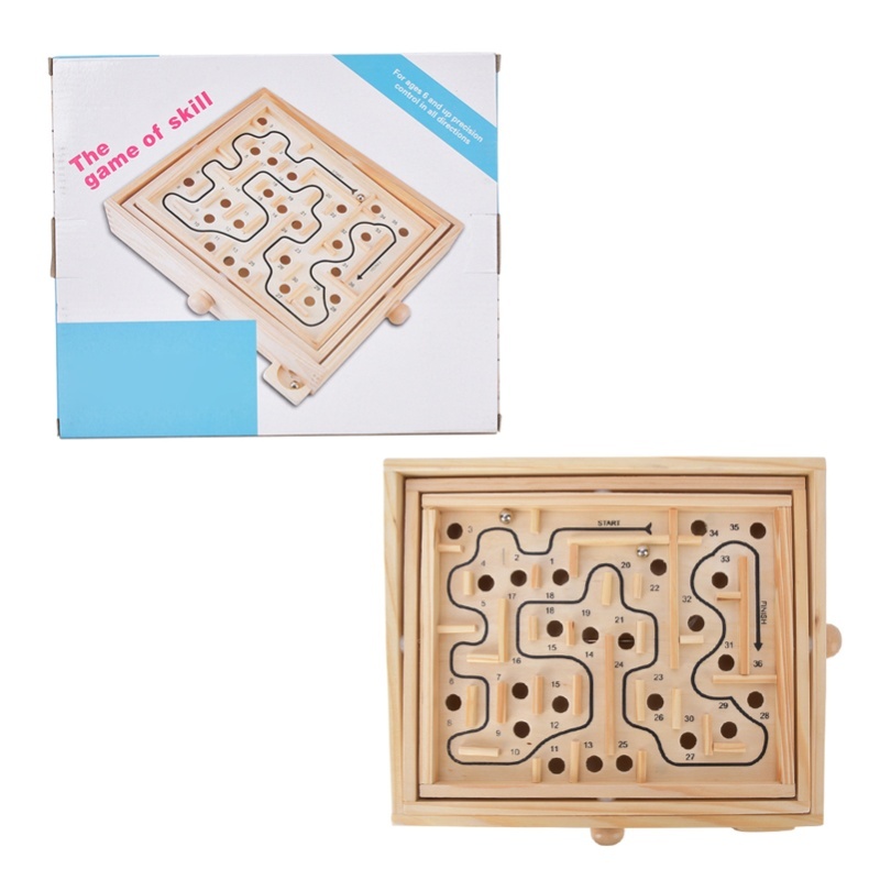 Adult Kid Wooden Educational M - Board Game For Kids recension och pris